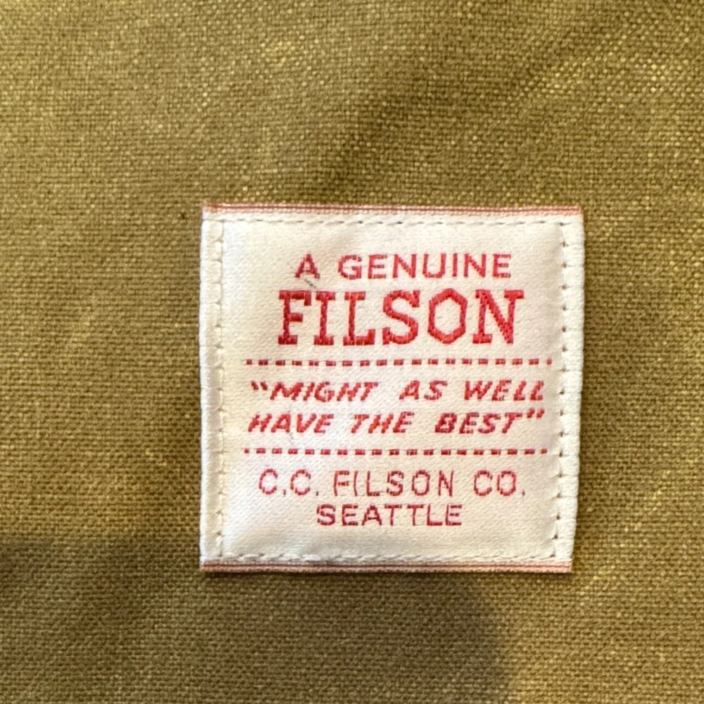 NWT Filson Tin Cloth Small Duffle Waxed Canvas